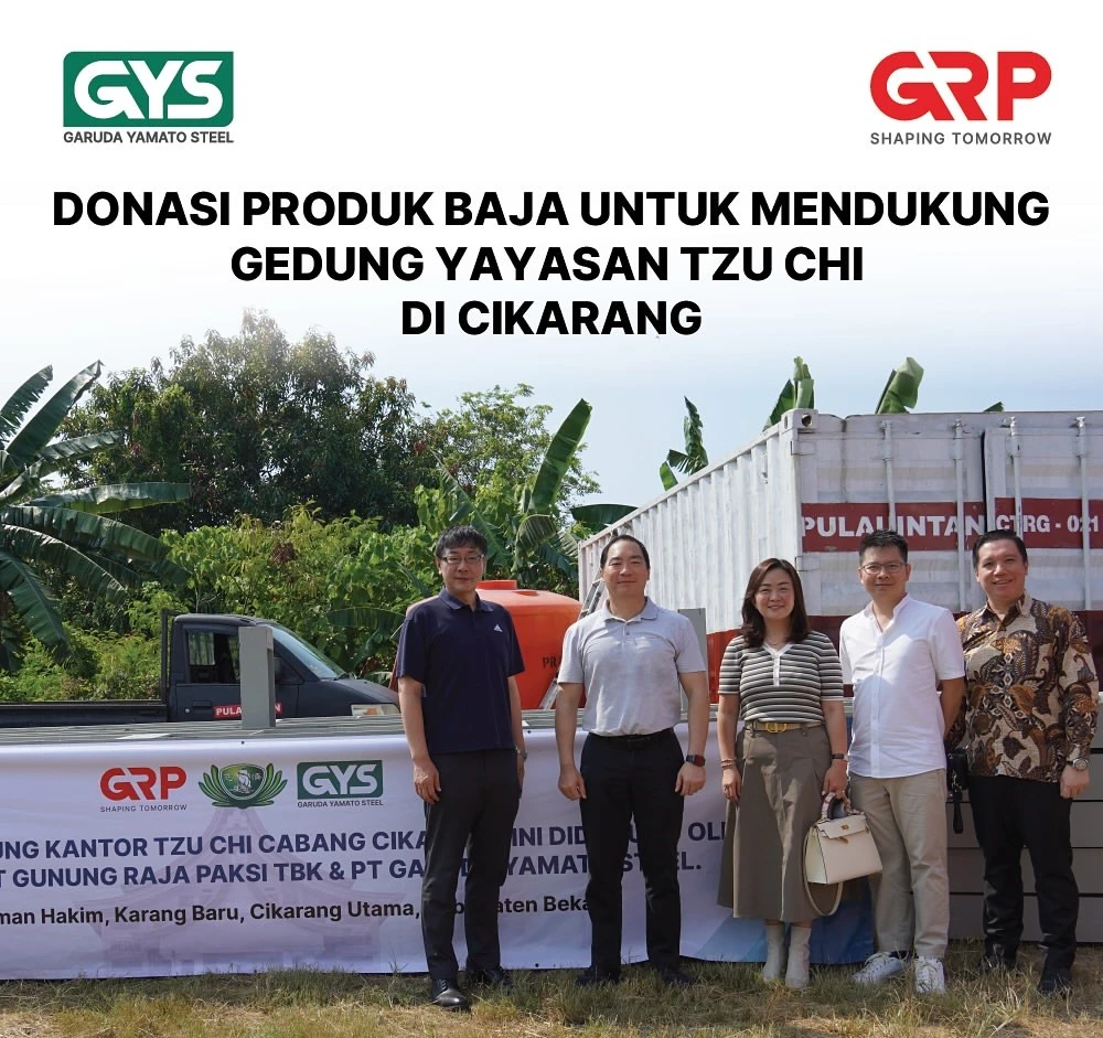 GYS x GRP Contribute to Tzu Chi Indonesia.