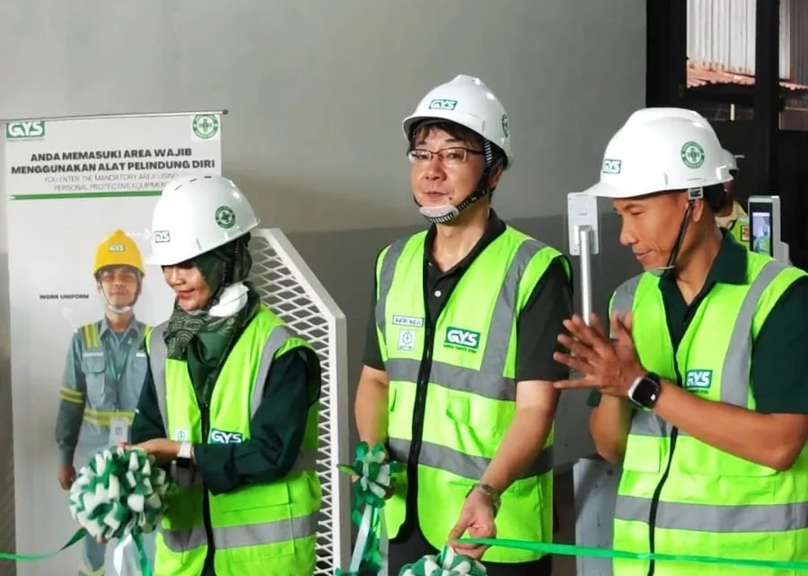 New Automated Gates with Facial Recognition at GYS Factory