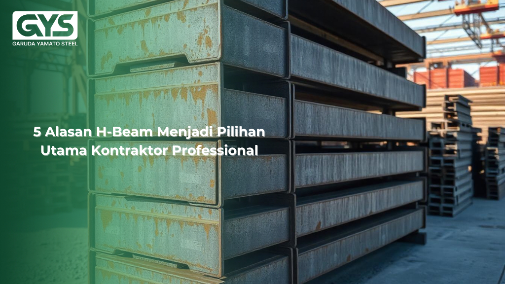 H-Beam - 5 Alasan H-Beam Menjadi Pilihan Utama Kontraktor Professional - GYS