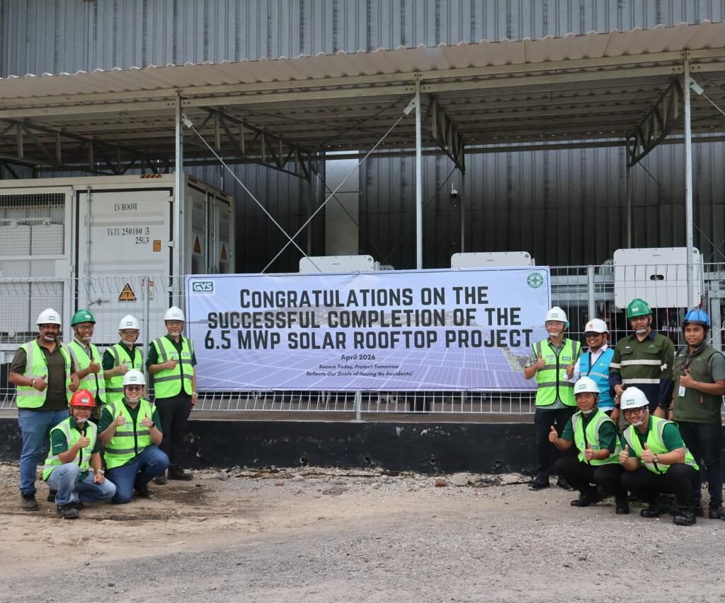 PT Garuda Yamato Steel Advances Green Steel Manufacturing with Landmark 6.5 MWp Solar Power Installation - GYS