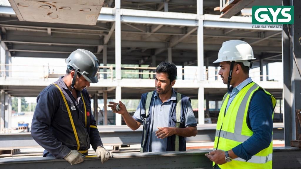 Long Steel untuk Proyek Konstruksi: Cara Memilih Profil, Grade, dan Panjang Material