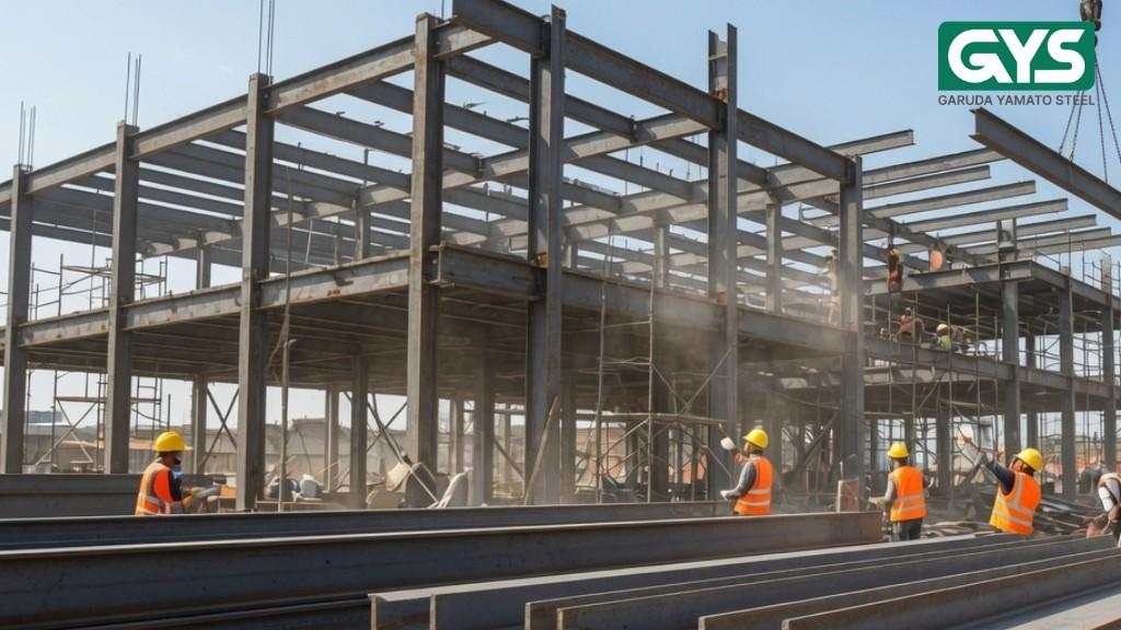 Besi UNP vs CNP: Perbedaan Bentuk, Proses Produksi, dan Penggunaannya