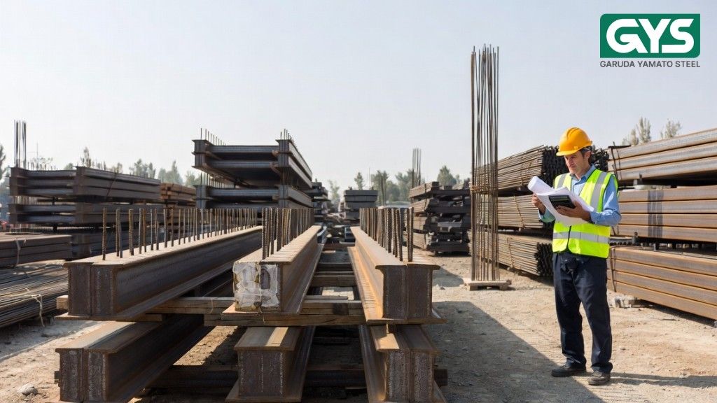 Cara Menghitung Kebutuhan Besi Baja agar Pengadaan Proyek Lebih Efisien
