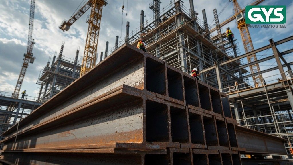 Produk H-Beam dan WF GG: Spesifikasi Unggulan yang Kini Dilanjutkan di Bawah Nama GYS