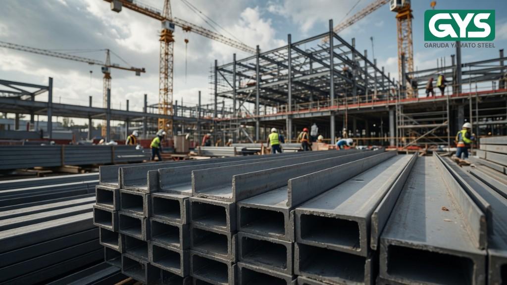 7 Penggunaan Utama Besi UNP dalam Konstruksi dan Industri